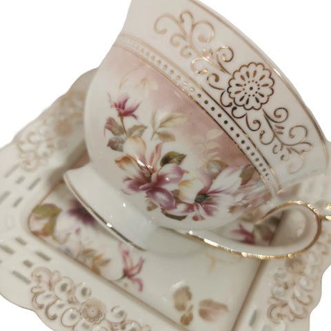 Set 2 cesti pentru cafea sau ceai, Malooki Luxury Collection, 190 ml