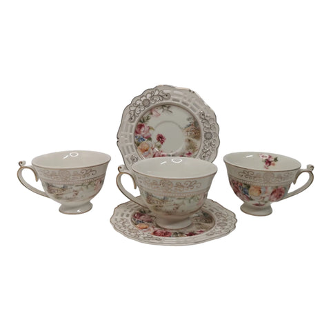 Set 6 cesti cu 6 farfurioare Malooki, Luxury Collection