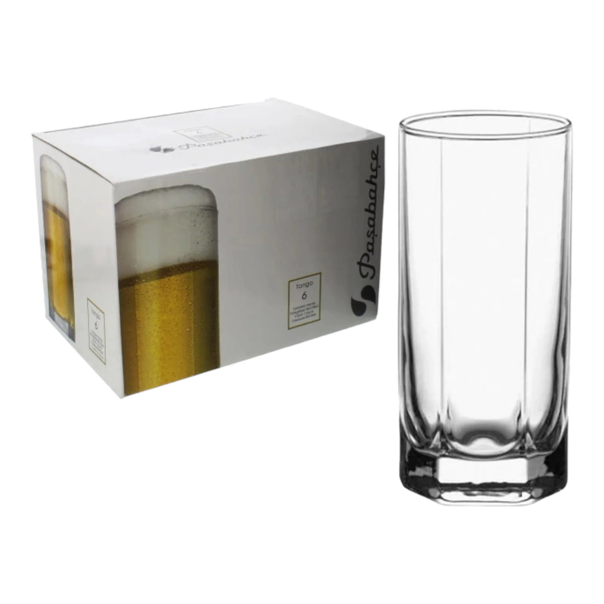 Set 6 pahare Long Pasabahce Tango, 440 ml