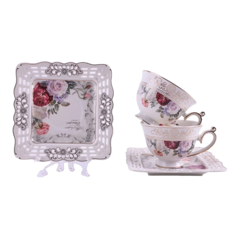 Set 6 cesti cu 6 farfurioare Malooki, Luxury Collection
