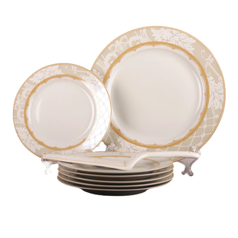 Set de tort MALOOKI, 8 piese model romanesc 039G