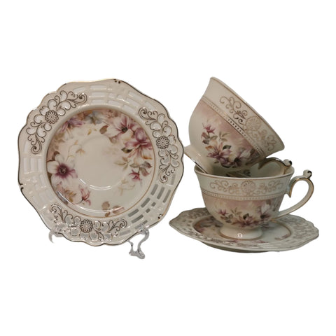 Set 6 cesti cu 6 farfurioare Malooki, Luxury Collection