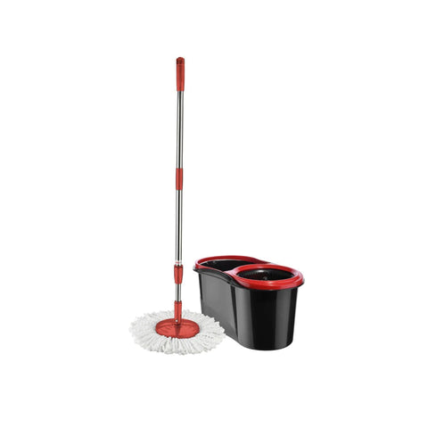 Proff Mop Rotativ 360 Grade, Bumbac, Coada Telescopica, Galeata 13L cu Storcator
