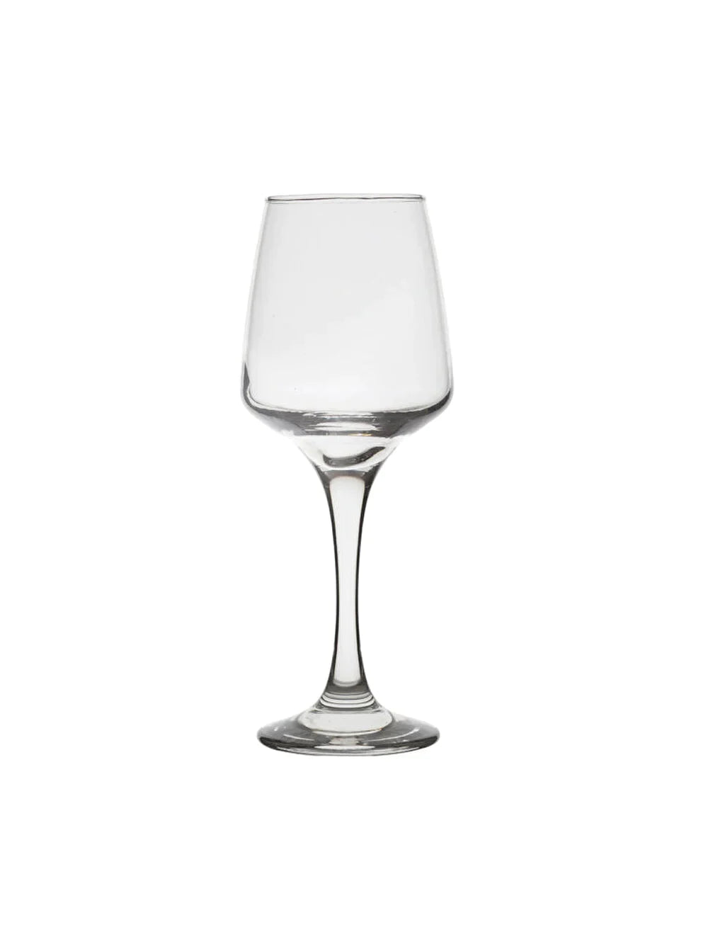 Set 6 pahare cu picior, 310 ml KING, sticla