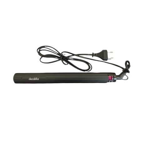 Placa de indreptat parul Decakila, Negru, 30 W, ceramica