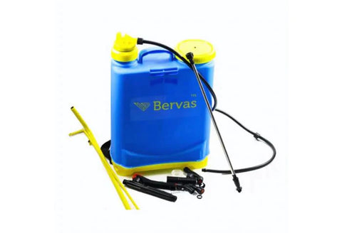 Pompa de stropit 16 L Portabila cu Baterie + actionare manuala, Bervas 7487