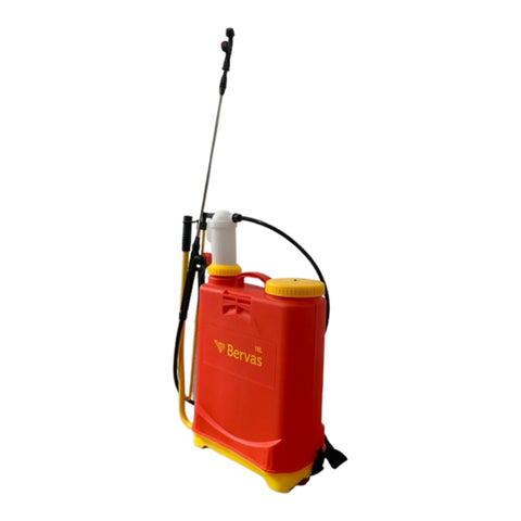 Pompa de stropit portabila cu presiune, cu tija de cupru 16 L, Bervas cod 7471
