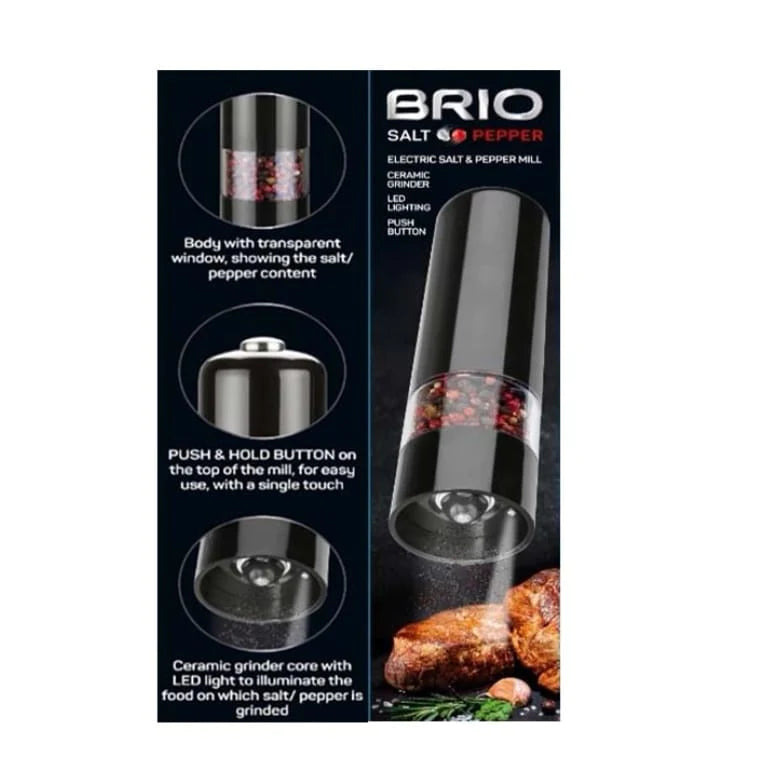 Rasnita electrica Brio,sare si piper