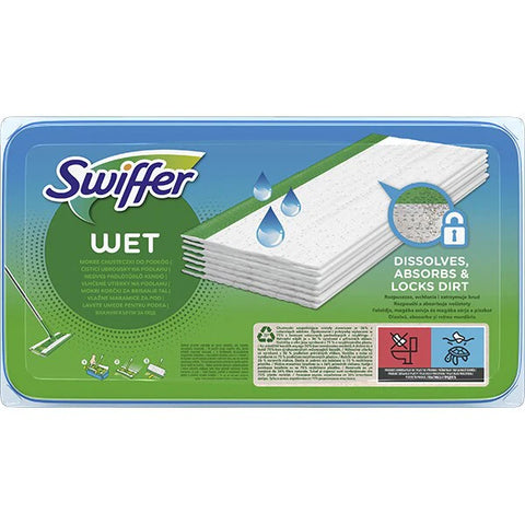 Rezerve umede mop SWIFFER Wet, 28.8 cm, 20 bucati