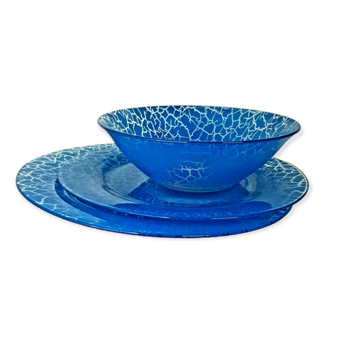 Serviciu de masa 12 persoane Blue Cok, 36 piese