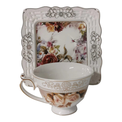 Set 2 cesti cu 2 farfurioare Malooki Luxury Collection A