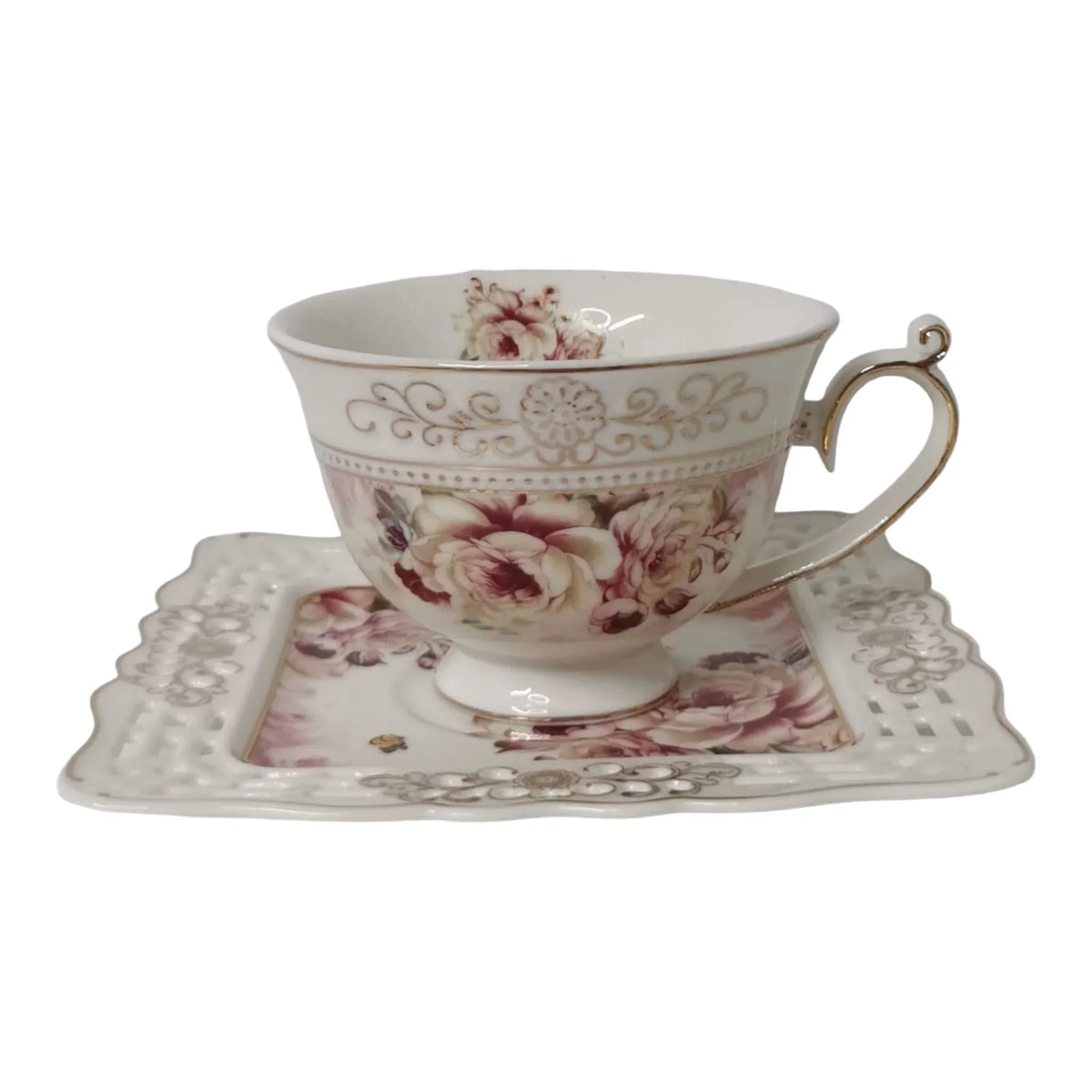 Set 2 cesti cu 2 farfurioare Malooki Luxury Collection 7505-2