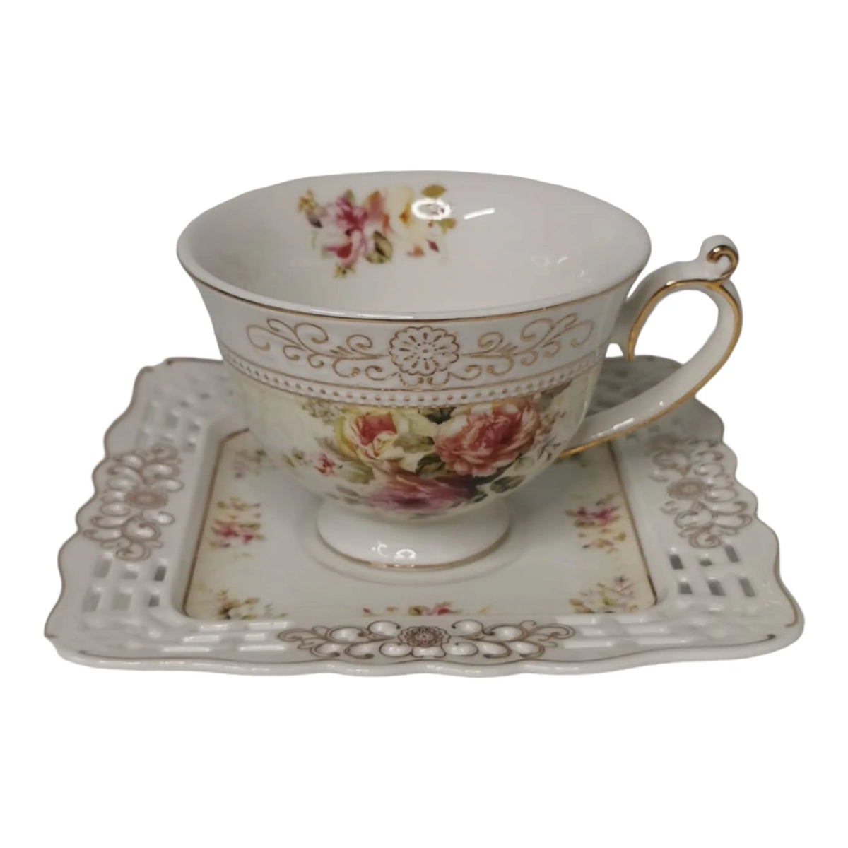 Set 2 cesti cu 2 farfurioare Malooki Luxury Collection 7505-2