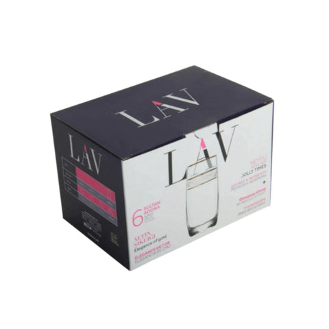 Set 6 pahare Lav Adora gold long drink, 390 ml