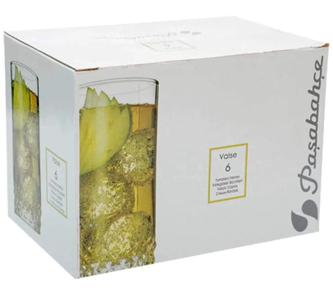 Set 6 pahare(apa,bere,vin) Pasabahce Valse 440 ml