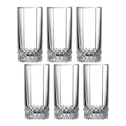 Set 6 pahare(apa,bere,vin) Pasabahce Valse 440 ml