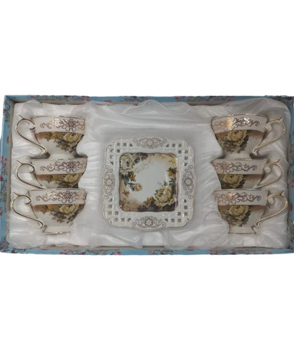 Set 6 cesti cu 6 farfurioare Malooki, Luxury Collection 7505