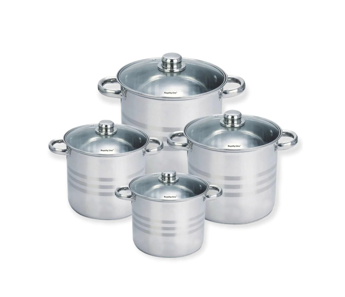 Set oale inox 8 piese Royalty Line RL-SP8