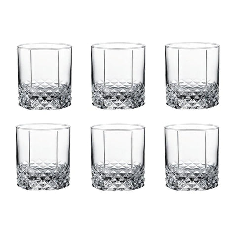 Set 6 Pahare Whiskey, Pasabahce Valse, 250 ml