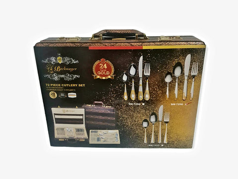 Set tacamuri 72 piese Bachmayer, otel inoxidabil BM-7258