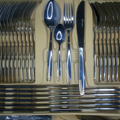 Set tacamuri 72 piese Bachmayer, otel inoxidabil BM-7258