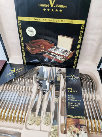 Set tacamuri 72 piese quality gold LIMITED EDITION 9723