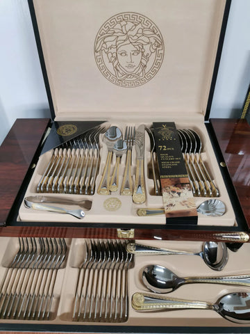 Set tacamuri 72 piese, 12 persoane, quality gold LIMITED EDITION LV-9722
