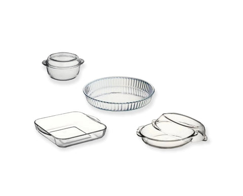 Set vase termorezistente yena 6 piese, Borcam