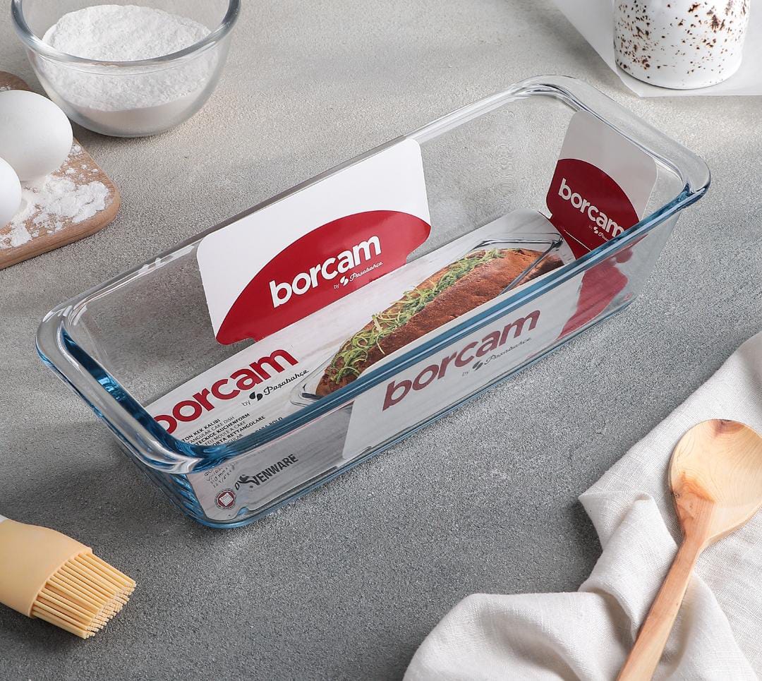 Tava chec/cozonac Borcam, 1,63 litri, 31 x 12,5 cm