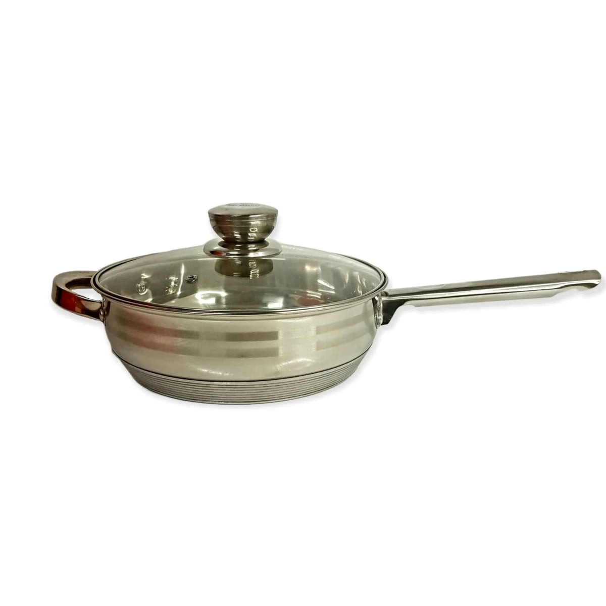 Tigaie inox 24 cm cu capac Royalty Line