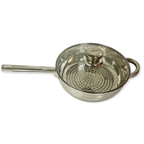 Tigaie inox 24 cm cu capac Royalty Line