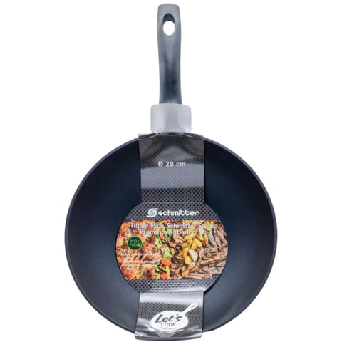 Tigaie wok, Schmitter Stone Premium, inductie, 28 cm