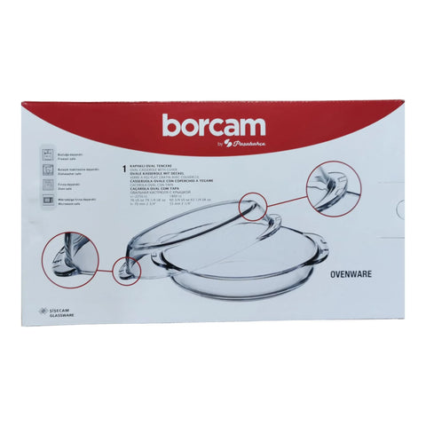 Vas Yena Termorezistent Oval, Borcam, 1,8 L 59062