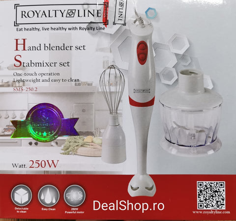 Blender multifuncțional 3 în 1, Royalty Line SMS-250.2