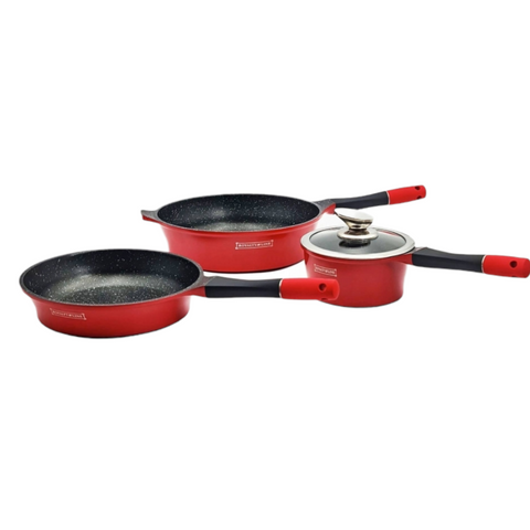 Tigaie cu Invelis de Marmura si maner detasabil, Royalty Line, 28 cm