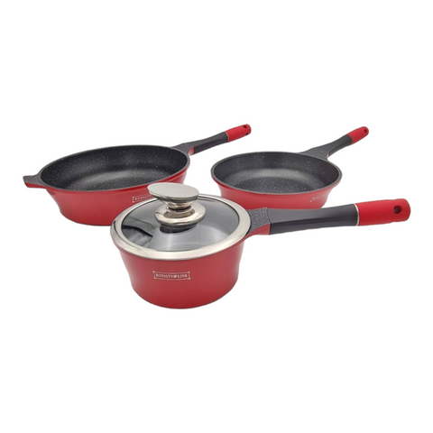 Tigaie cu Invelis de Marmura si maner detasabil, Royalty Line, 28 cm
