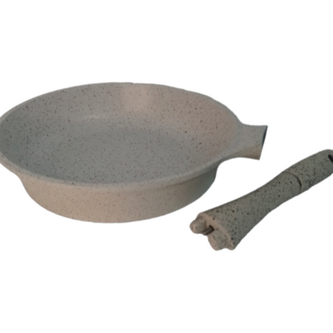 Tigaie cu Invelis de Marmura si maner detasabil, Royalty Line, 28 cm