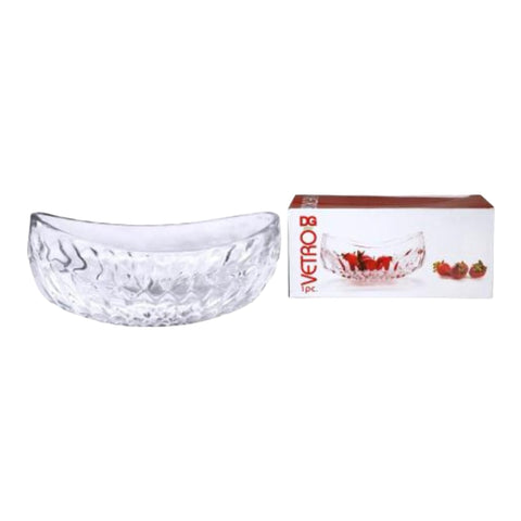 Bol oval din sticla rezistenta Vetro, 650 ml