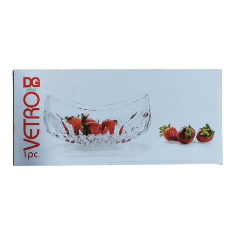 Bol oval din sticla rezistenta Vetro, 650 ml