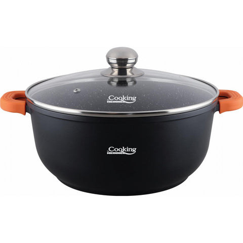 Cratita cu Invelis de Marmura, Cooking by HEINNER, 18.5 Litri
