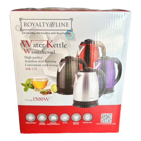 Fierbator Electric Royalty Line, 1.7 L, 1500 W, Mov