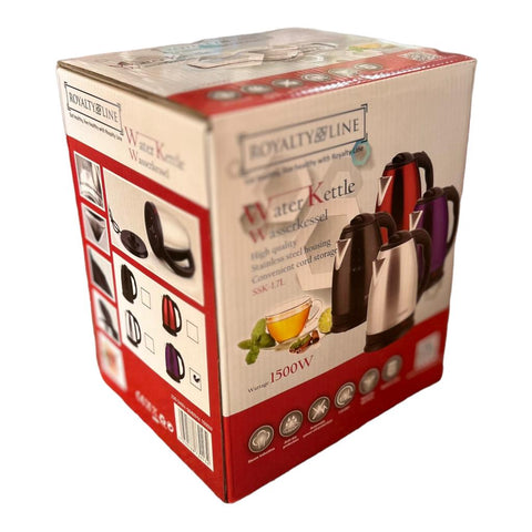 Fierbator Electric Royalty Line, 1.7 L, 1500 W, Mov