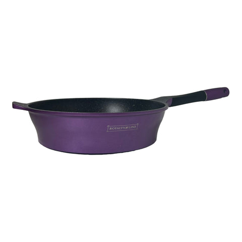 Tigaie cu Invelis de Marmura si maner detasabil, Royalty Line, 28 cm
