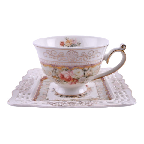 Set 6 cesti cu 6 farfurioare Malooki, Luxury Collection 7505