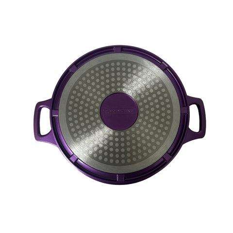 Cratita cu Capac 2,5 L Invelis de Marmura, Royalty Line