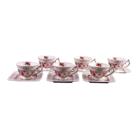 Set 6 cesti cu 6 farfurioare Malooki, Luxury