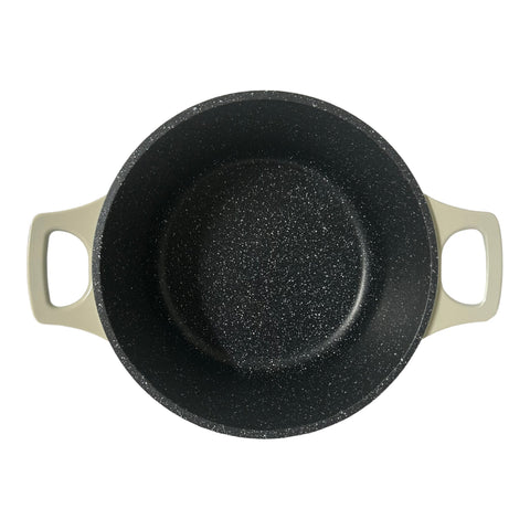 Cratita cu Capac 2,5 L Invelis de Marmura, Royalty Line