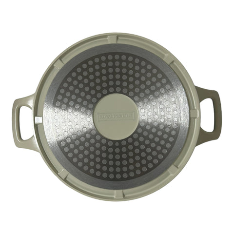 Cratita cu Capac 2,5 L Invelis de Marmura, Royalty Line