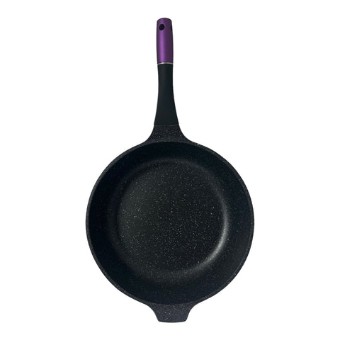 Tigaie cu Invelis de Marmura si maner detasabil, Royalty Line, 28 cm